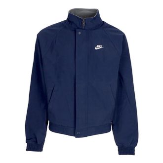 Nike Midnight Navy/Wit Waterafstotende Jas Herenclub - Heren - Regenjassen - Blauw - XL - Katoen - Fitness