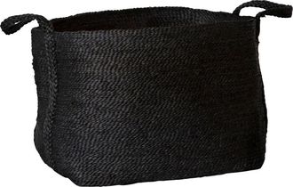 Will & Atlas Jute Basket in Charcoal at Nordstrom, Size Large