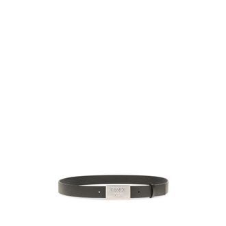 Fendi Calf Leather Belt - Black