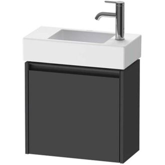 Duravit Duravit - Ketho.2 Mueble Bajo Lavabo, Tope Derecho, 484x440x238mm