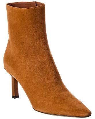 Ferragamo Janna 70 Suede Bootie