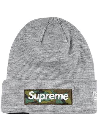 SUPREME Berretto supreme x New Era con logo - Grigio
