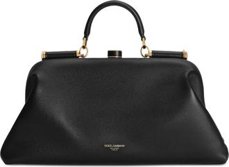 Dolce & Gabbana Grote Oma Handtas - Dames - Handtassen - Zwart - ONE Size - Tassen
