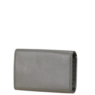 Balenciaga Pre-owned Wallets, female, Gray, Size: ONE SIZE Pre-owned Vintage Keycase