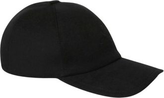Loro Piana Baseballpet - unisex - Accessoires - Zwart - Maat: S Zijde