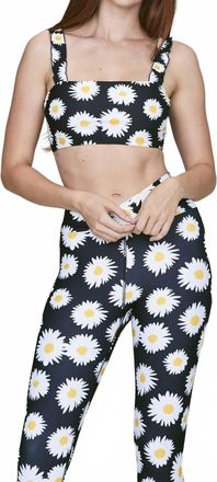 YEAR OF OURS Daisy Samba Sports Bra In Multi