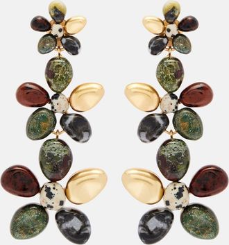 Zimmermann Norma 16kt gold-plated drop earrings