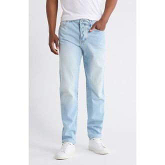 BOSS Maine Regular Fit Tapered Jeans in Light/Pastel Blue at Nordstrom Rack, Size 38 X 32