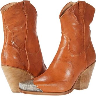 Free People Brayden Western Boots Womens Shoes Taupe : EU 38.5 (US Womens 8.5) M, Leather