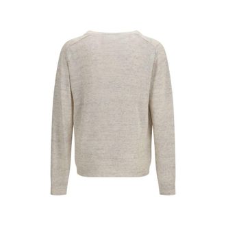 Our Legacy Mens Beige Linen Sweatshirt Clothing