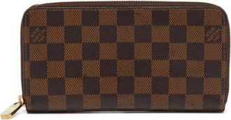 Louis Vuitton Portafoglio Damier - Marrone