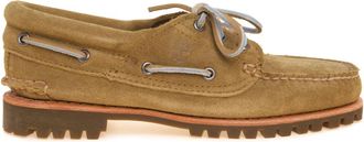 Timberland Authentieke Bootschoen - Dames - Bootschoenen - Beige - 37 EU - Leer - Schoenen