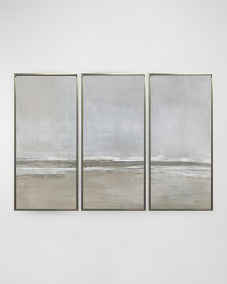 Benson-Cobb The Walk Giclee Triptych, 21.5 x 46.5