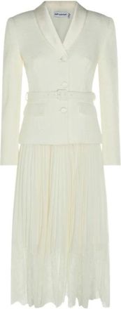 Self Portrait Donna, Abiti, Beige, XS, new