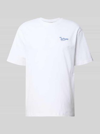 Only & Sons Relaxed Fit T-Shirt aus reiner Baumwolle Modell MILO in Weiss, Gr&ouml;&szlig;e XXL