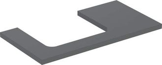 Keramag Placa De Lavabo Geberit One, Recortable A La Izquierda, Para
