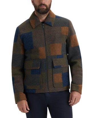 Hunter Ella Boiled Wool-Blend Jacket