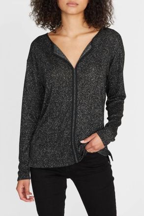 Sanctuary Elina Tee In Black Lurex