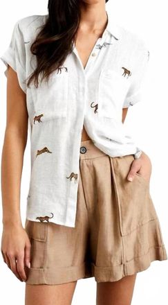 Rails Cito Shirt In Safari Cheetah