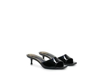 Vince Camuto Faiza Womens Sandals Black Patent : 6.5 M, Leather