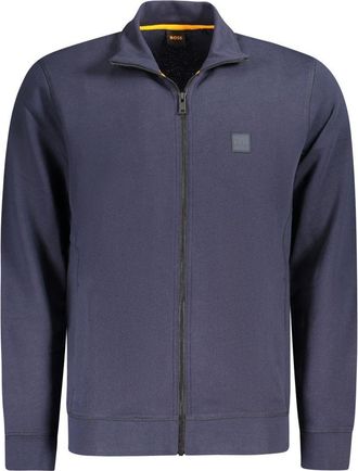 HUGO BOSS Blue Cotton Mens Mens Sweatshirt