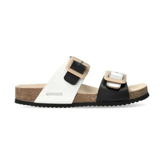 Mephisto Luchtige en comfortabele damessandaal - Dames - Sandalen - Zwart - 35 EU - Schoenen