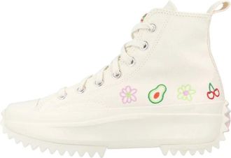 Converse Hoge Top Stijlvolle Sneakers voor Mannen - Heren - Sneakers - Wit - 44 1/2 EU - Schoenen