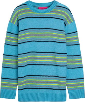 The Elder Statesman Maglione a righe - Blu