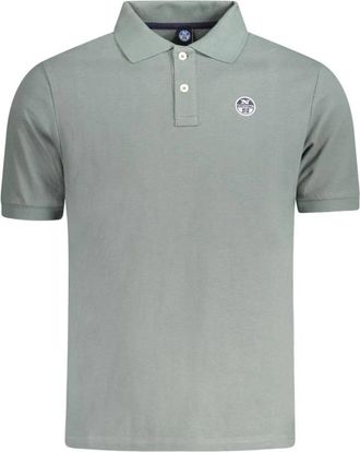 North Sails Klassiek Passend Poloshirt Korte Mouw - Heren - Polos - Groen - S - Katoen - Tops