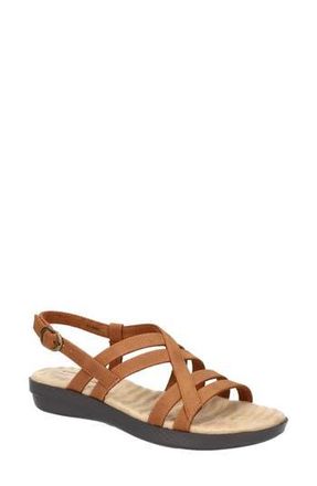 Easy Street Lobo Wedge Sandal in Tan at Nordstrom Rack, Size 5.5