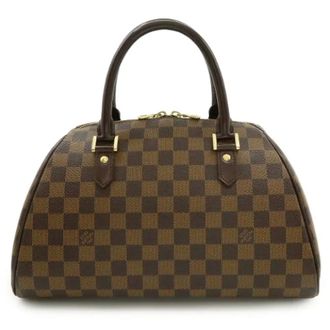 Louis Vuitton Pre-owned Handbags, female, Brown, Size: ONE SIZE Pre-owned Vintage Canvas Handbag