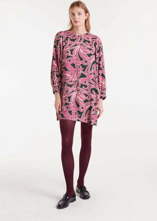 Compa&ntilde;&iacute;afant&aacute;stica Long Sleeve Dress In Pasture Print