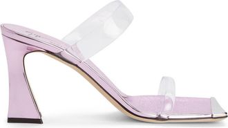 Giuseppe Zanotti 85mm Flaminia Plexi sandals - women - PVC - 36 - Pink