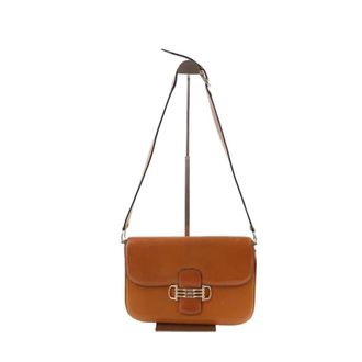 Celine Pre-owned Cross Body Bags, female, Brown, Size: ONE SIZE Pre-owned Leather shoulder-bags