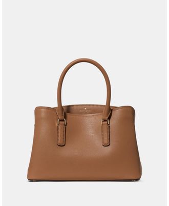 Kate Spade New York Womens Thompson Street Small Satchel Bag - Brown - One Size