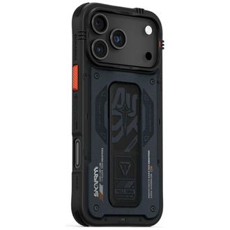 OEM Funda Skinarma Aegis Para Iphone 17 Pro Max Con Carga Magn&eacute;tica Y Soporte De Agarre (azul Marino)