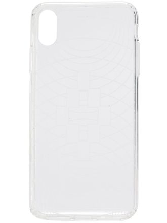 Marcelo Burlon Wireframe iPhone XS Max case - men - Polycarbonite - One Size - White