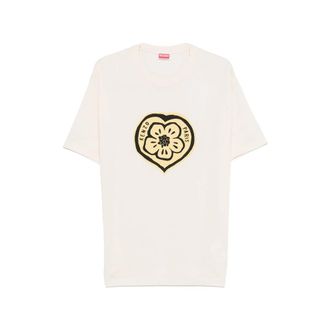 Kenzo Boke Heart Flower-print T-shirt