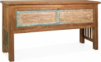 Moycor Consola de teca reciclada bicolor anch. 180 cm