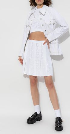 Givenchy Denim Jacket, Womens, White