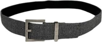 Celine Pre-owned Belts, female, Gray, Size: ONE SIZE Pre-owned Vintage Leather Belt