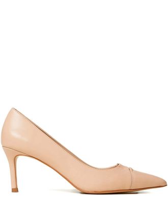 Twin-Set leather pumps - Toni neutri