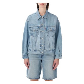 Levi's Denim Jackets, female, Blue, Size: M 90s Trucker Jacket