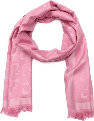 Coach Coach womens Bias Signature C Oblong, Fuchsia, One Size