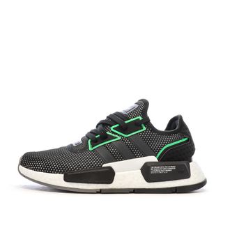 adidas Originals adidas Mens Black/Green Sneakers NMD, Black, 10.5 UK