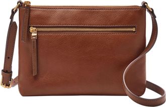 Fossil Womens Fiona Leather Crossbody