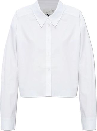 Gestuz Gzyork Shirt - Dames - Overhemden - Wit - XL - Katoen - Overhemden