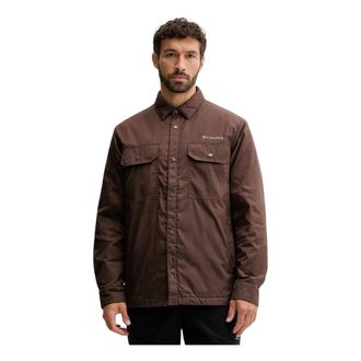 Columbia Landroamer Shirt Jacket - Heren - Outdoorjassen - Bruin - S - Leer - Fitness