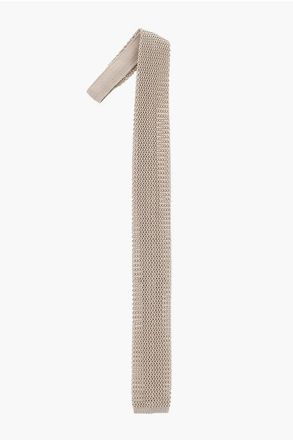 Corneliani Lurex Knitted Tie size Unica