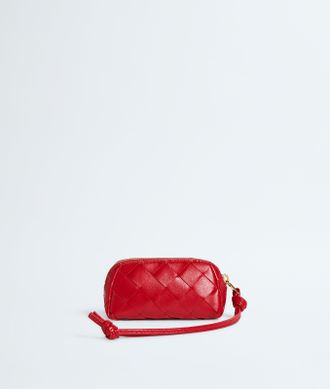 Bottega Veneta Pochette Micro Intrecciato - Rosso - Donna - U